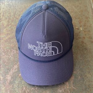 The North Face Dark Blue Trucker Hat